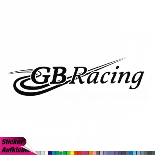 - GB Racing - Aufkleber Sponsorenaufkleber Sticker